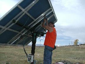 Wiring Solar tracker
